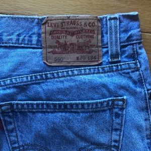 Levi’s 560 jeans